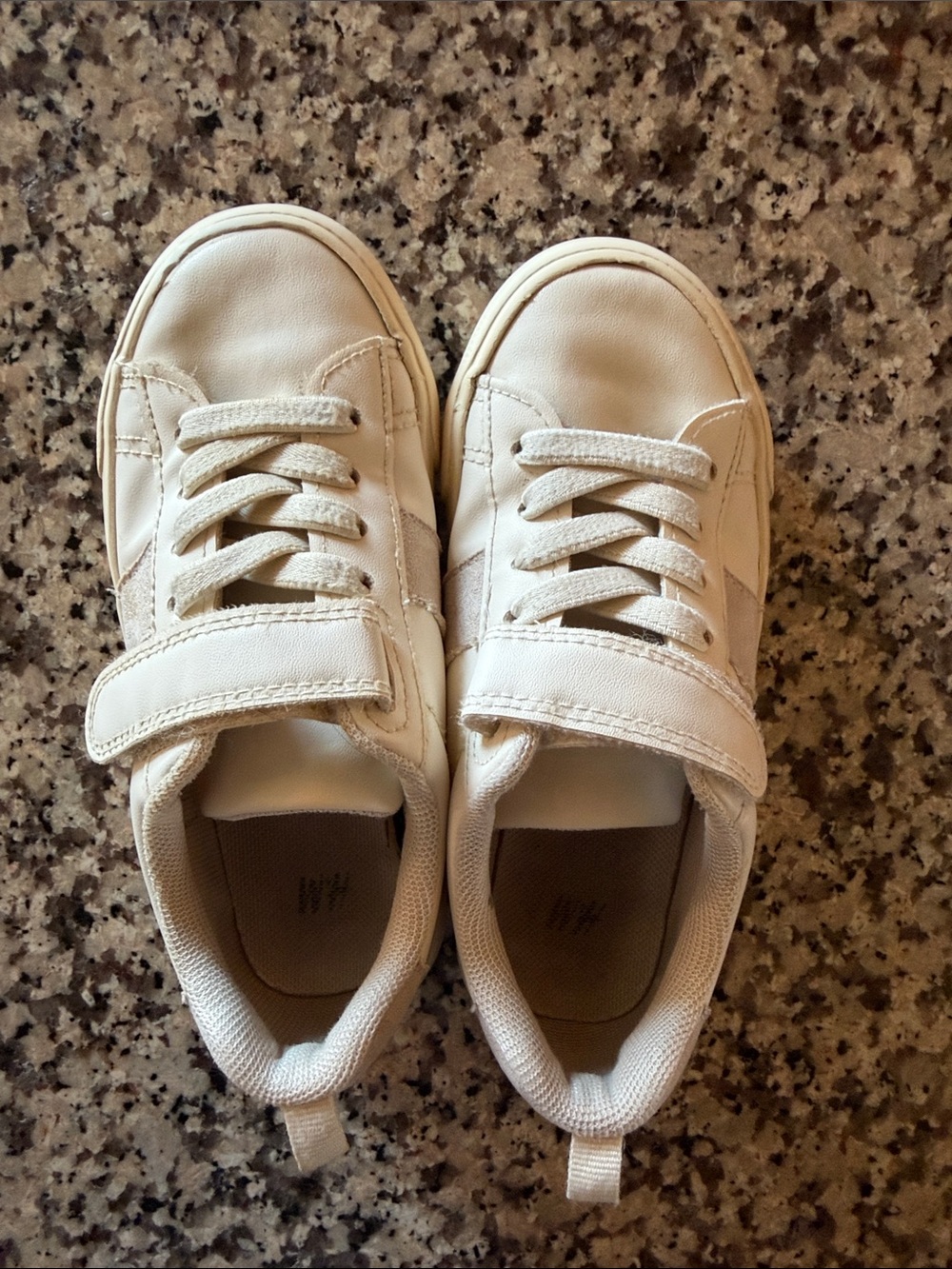 H&M Kids Velcrow White Sneakers (Size 11) - Picture 2 of 3
